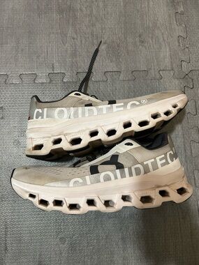 On Cloudmonster Running Shoes — Men’s Size 12 (Read Description)